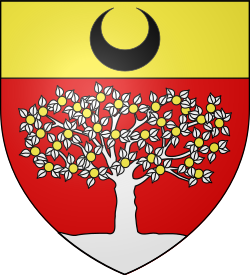 Blason ville fr Bougival (Yvelines)
